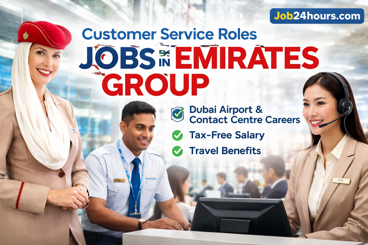 Customer Service Roles Jobs in Emirates Group